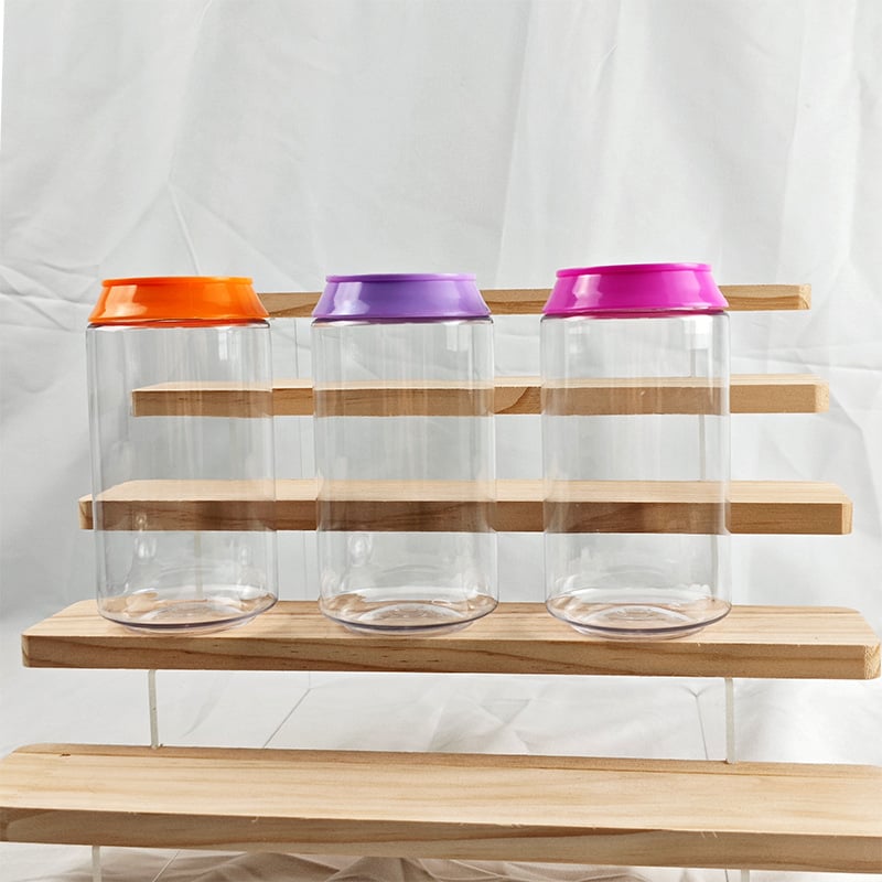 PET spremnik za pohranu 300 ml s okretno poklopom, prilagodljivo, Dongguan, Kina