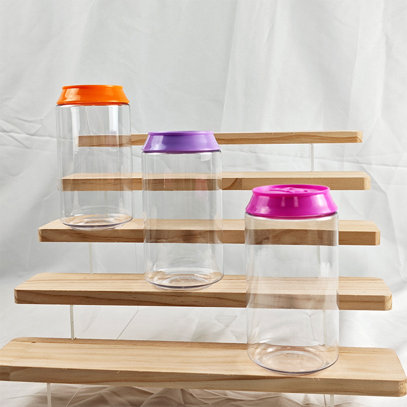 PET spremnik za pohranu 300 ml s okretno poklopom, prilagodljivo, Dongguan, Kina