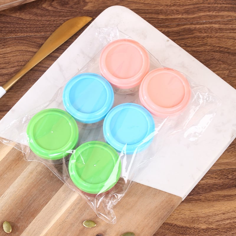 Plastična posuda za umak, zapremina 35 ml, materijal PP, promjer 45 mm, s poklopcem, marka Ming xingtai