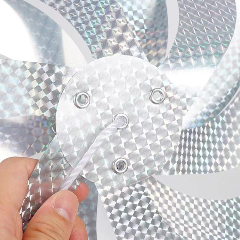 Vrtni dekorativni vjetrenjača s laserskim odrazom, plastični materijal, Nuojia