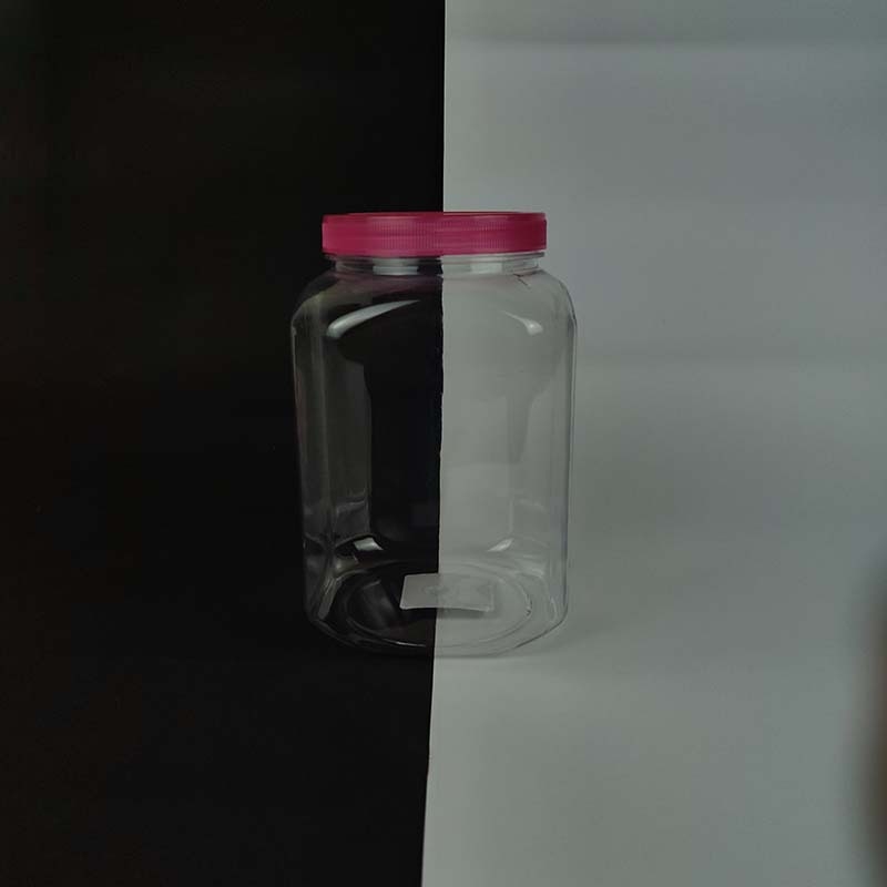 Prozirna višefunkcionalna plastična posuda za skladištenje sa širokim otvorom, kvalitete hrane, otporna na padove, za žitarice i grickalice.