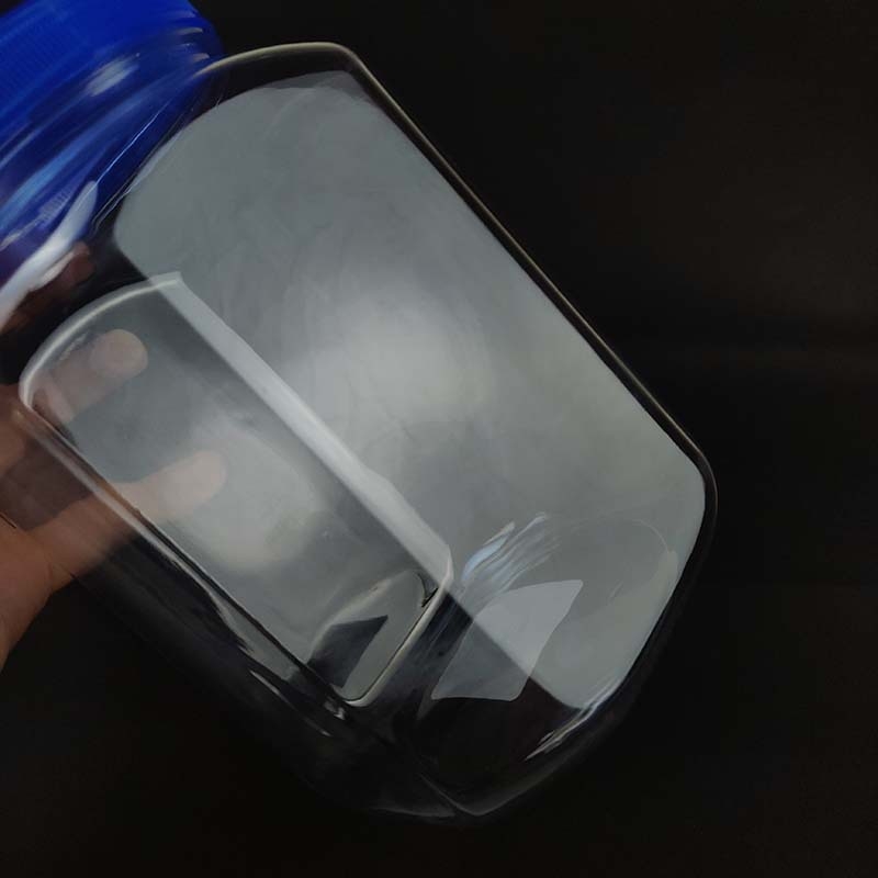 Prozirna višefunkcionalna plastična posuda za skladištenje sa širokim otvorom, kvalitete hrane, otporna na padove, za žitarice i grickalice.
