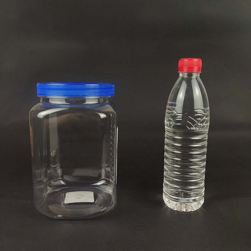 Prozirna višefunkcionalna plastična posuda za skladištenje sa širokim otvorom, kvalitete hrane, otporna na padove, za žitarice i grickalice.
