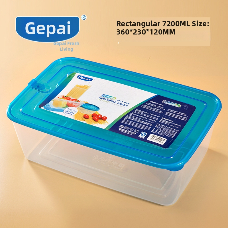 Gepai Plastová nádoba do chladničky s viečkom, guľatý tvar, 301–500 ml, zachovanie čerstvosti, vhodná do mikrovlnky