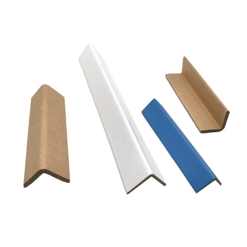 L alakú papírvédő sarok – Anyag: Kraft papír + fonalcső papír; Logó nélkül