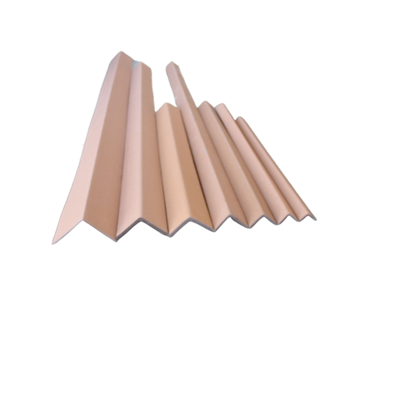 L alakú papírvédő sarok – Anyag: Kraft papír + fonalcső papír; Logó nélkül