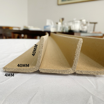 L alakú kraft papír sarokvédő, megerősített, ütés elleni védelem, csomagoláshoz és bútorokhoz