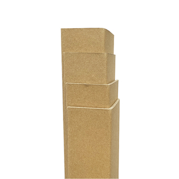 L alakú kraft papír sarokvédő, megerősített, ütés elleni védelem, csomagoláshoz és bútorokhoz