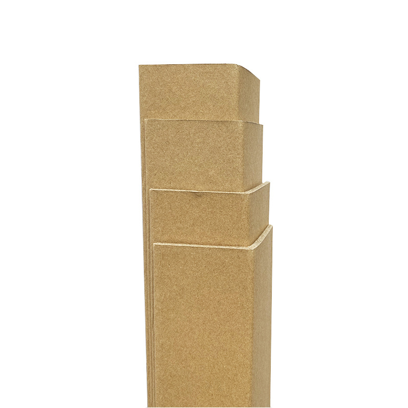 L alakú kraft papír sarokvédő, megerősített, ütés elleni védelem, csomagoláshoz és bútorokhoz