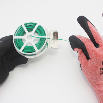 Deo Linie de legare pentru grădină – sârmă din fier pentru susținerea plantelor și cățărarea vițelor