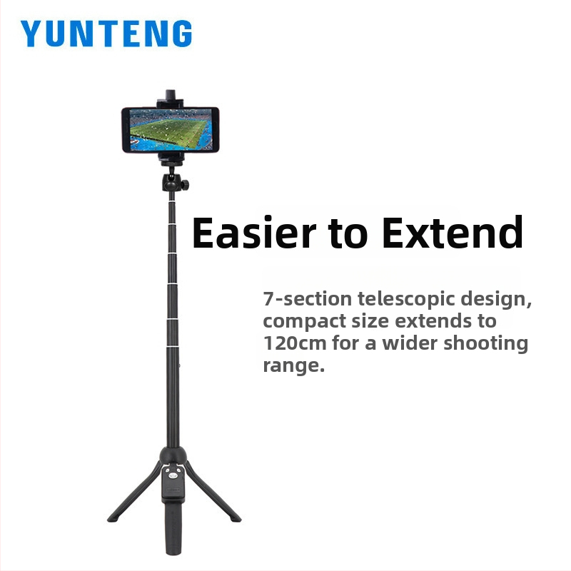 Yunteng 9928N selfie štapić za telefon s Bluetooth daljinskim upravljačem, tripod, aluminijska legura