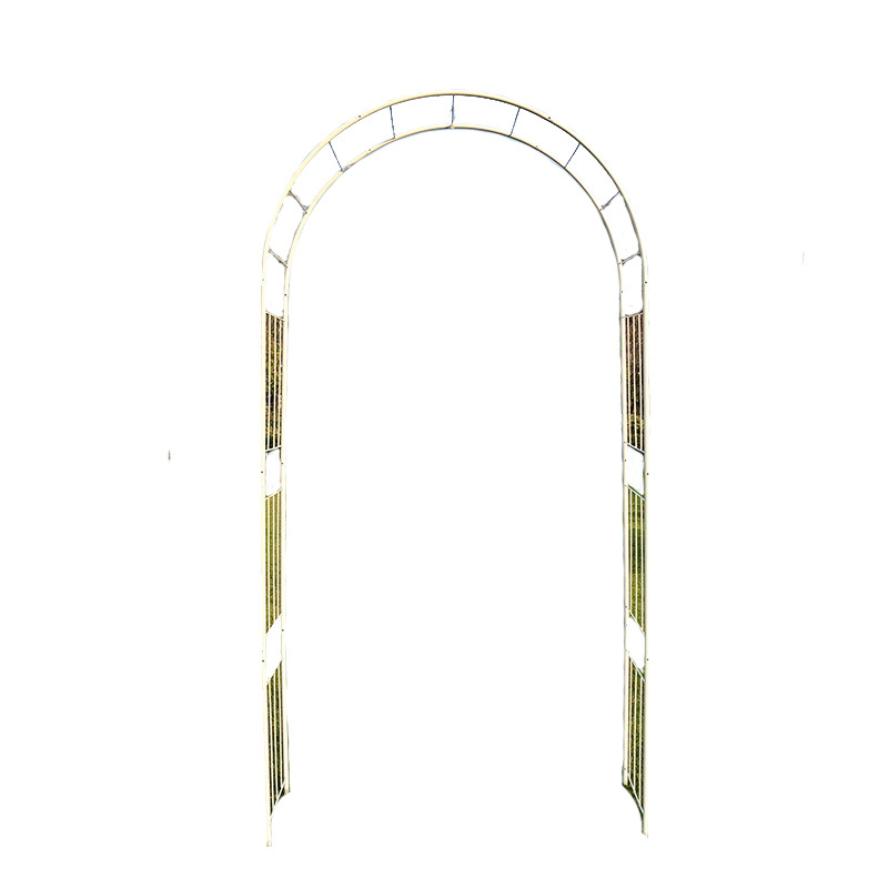 Arcadă de grădină din oțel pentru viță de vie și trandafiri – decor de grădină, conductă de fier, Garden Life