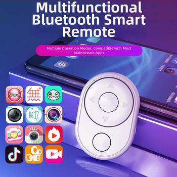 Bluetooth diaľkové ovládanie pre smartphone – viacfunkčné pre selfie a živé vysielanie, dosah 10 m, model JS-YK