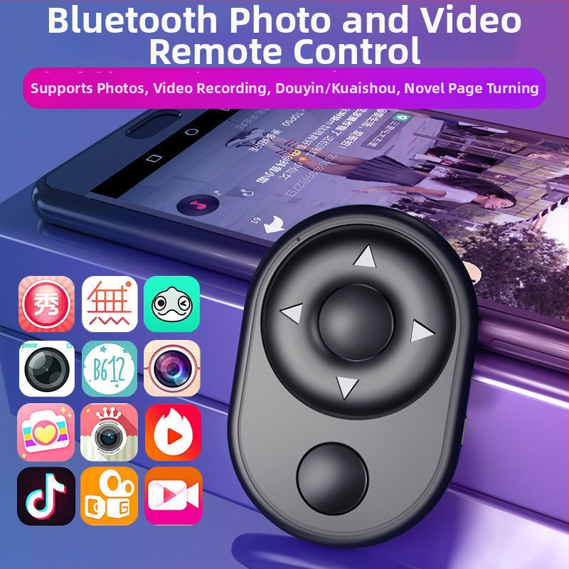 Bluetooth diaľkové ovládanie pre smartphone – viacfunkčné pre selfie a živé vysielanie, dosah 10 m, model JS-YK