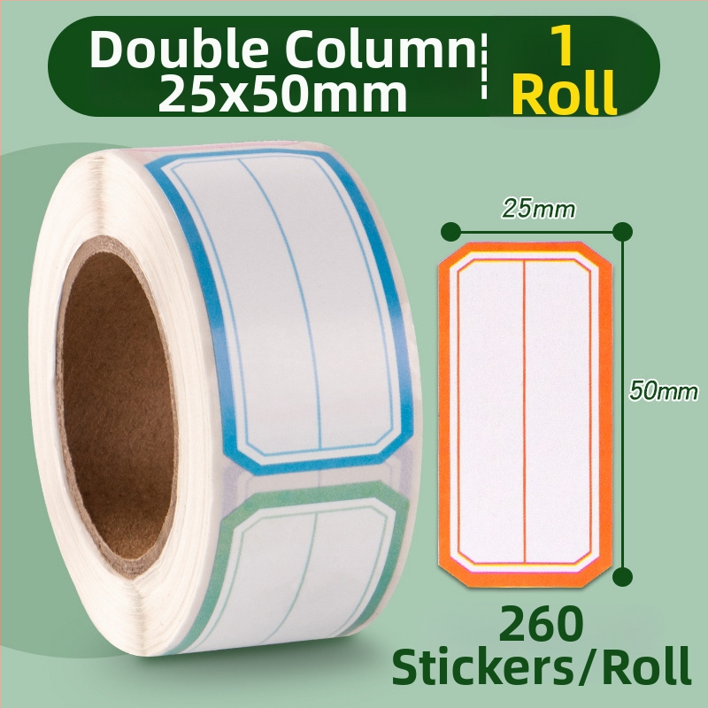 Bedome 2515 samoljepljive etikete za imena, ručno pisane, materijal: samoljepljiva etiketa, vodootporna rolna