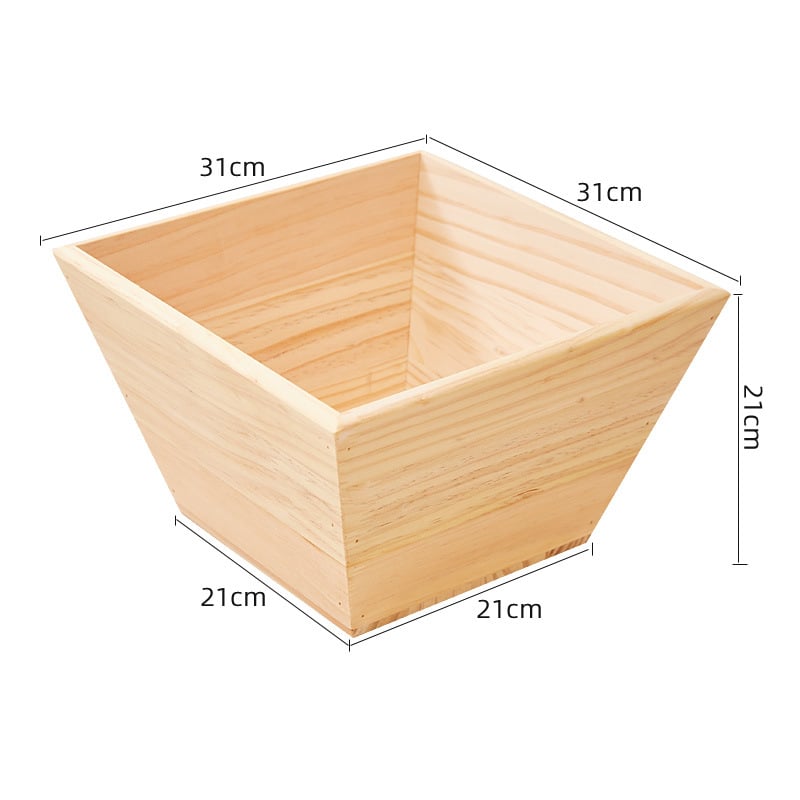 Recipient pentru orez din lemn masiv – rezistent la umezeală, controlul dăunătorilor; Material: lemn; Capacitate sub 4L; Stil: stil chinez nou