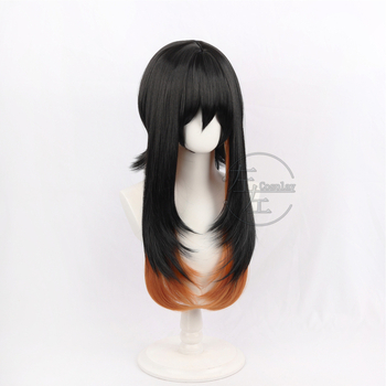 Perucă cosplay pentru stil anime, material țesut, fir rezistent la temperatură, fără vopsire sau perm