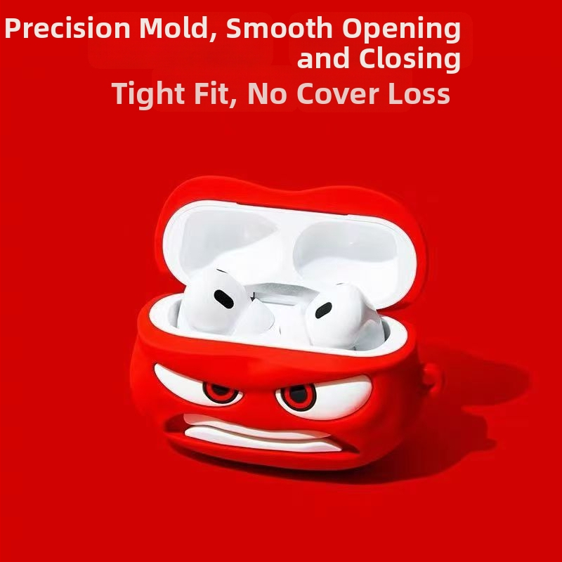 Ochranný obal na AirPods – polykarbonát, gravírovaný vzor, IP model, kompatibilný so AirPods 4. generácie a AirPods Pro 2. generácie