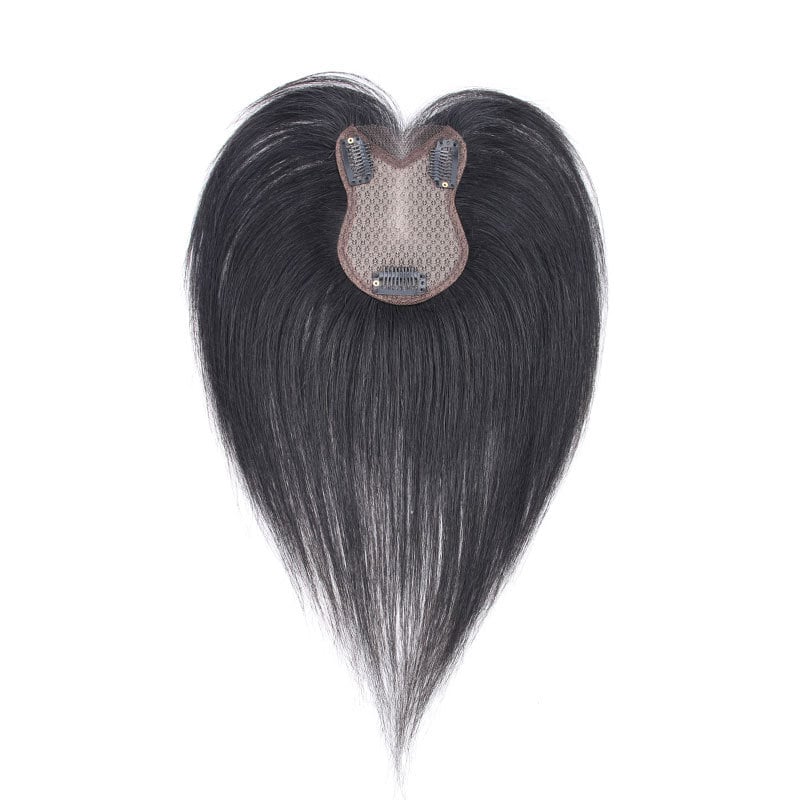 Topper de păr pentru creșterea volumului, țesut manual complet, păr natural, modelul A9001, pentru femei, poate fi vopsit și tratat cu perm, Yu Chen