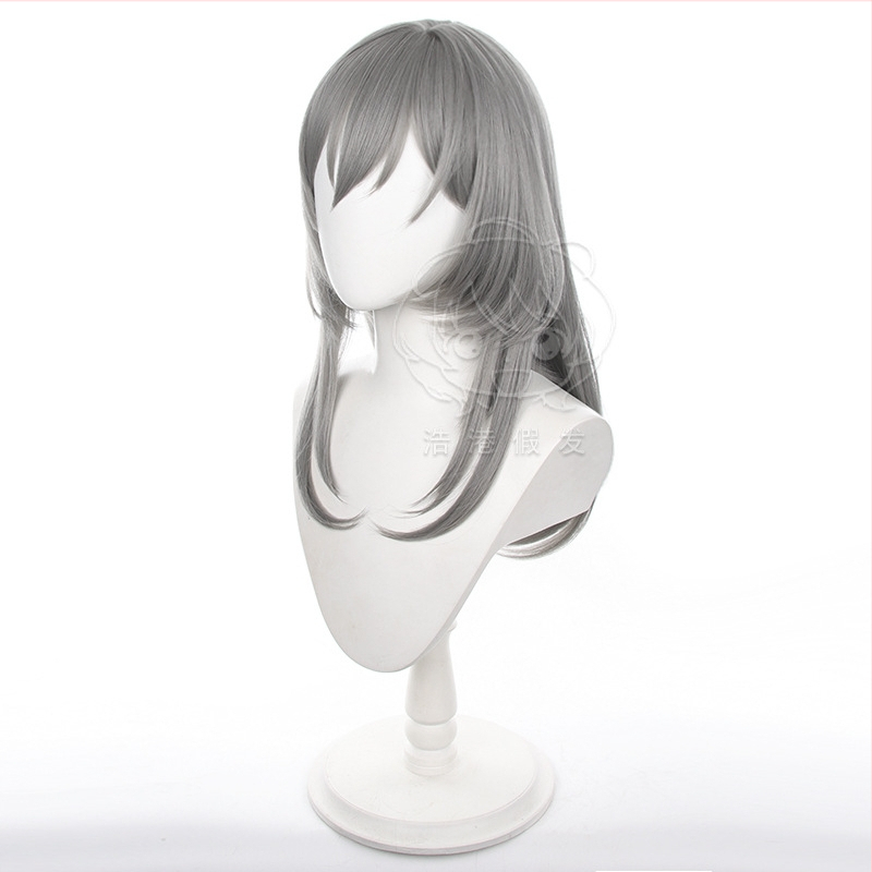 Perucă cosplay Haogang Model 466 – Trailblazer femeie, păr lung, fibră rezistentă la temperaturi înalte, scalp simulare, stil anime