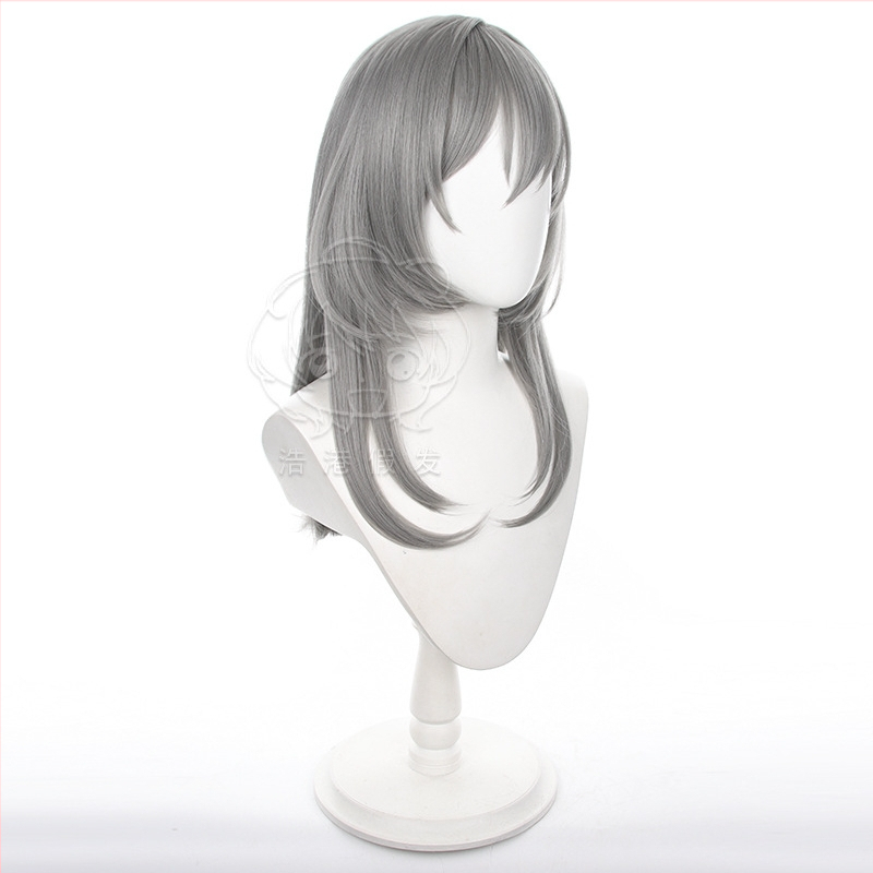 Perucă cosplay Haogang Model 466 – Trailblazer femeie, păr lung, fibră rezistentă la temperaturi înalte, scalp simulare, stil anime