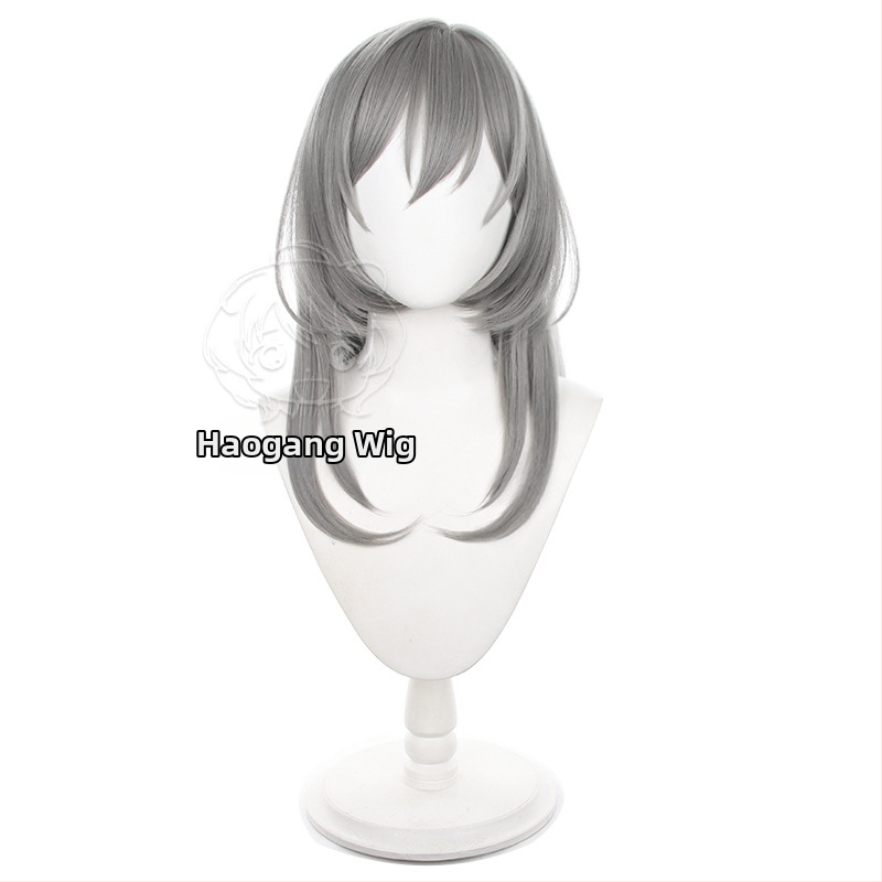 Perucă cosplay Haogang Model 466 – Trailblazer femeie, păr lung, fibră rezistentă la temperaturi înalte, scalp simulare, stil anime