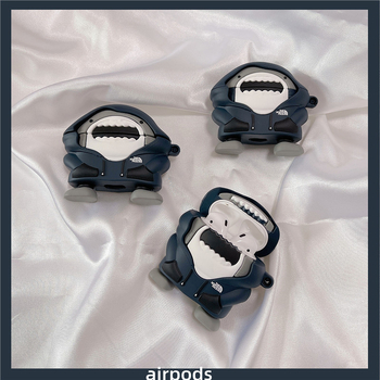 Silikonska futrola s dizajnom ajkule za Apple AirPods (3./2./Pro 3. generacije)