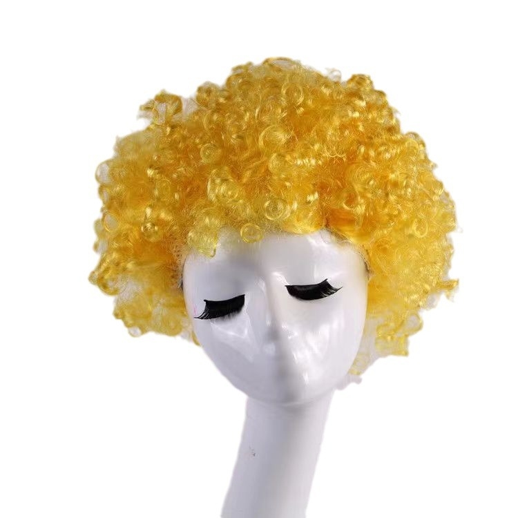 Topology 1101A-01 Rövid, göndör paróka cosplayhoz, K-szál/P-szál, nem hővel festhető