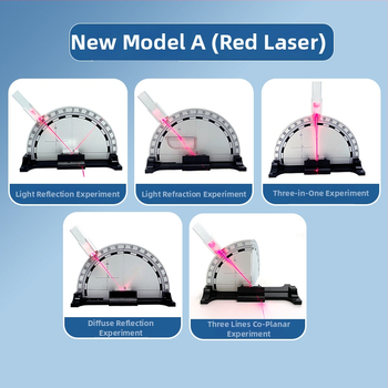 Demonstrator refleksije i loma svjetla - prijenosni univerzalni model za nastavu u osnovnim i srednjim školama