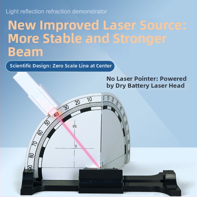 Demonstrator refleksije i loma svjetla - prijenosni univerzalni model za nastavu u osnovnim i srednjim školama