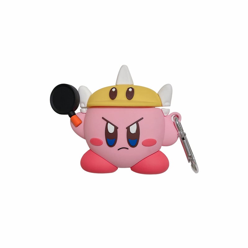 Slatka Kirby futrola za AirPods Pro 3, silikonsko zaštitno kućište, crtani dizajn, kompatibilno s 2./4. generacijom, za žene
