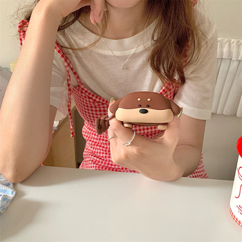 Kućište za AirPods Pro – Karikatura psa dugog tijela, mekano PVC kućište, injekcijsko oblikovanje, životinjski uzorak, kompatibilno s AirPods Pro 3 i Pro 2