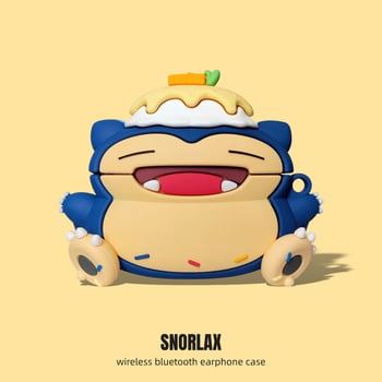 Silikonska futrola za AirPods s karikaturalnim uzorkom, podijeljeni tip, tvrdi omotač, injekcijsko oblikovanje, za Apple uređaje