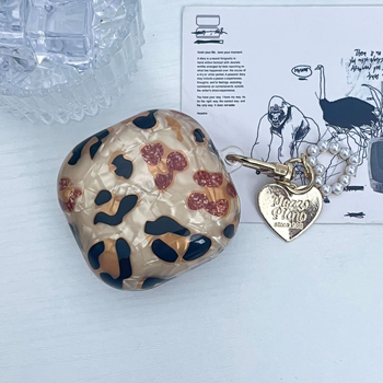 Carcasă pentru Galaxy Buds2, TPU, model cu motiv scoică, Tide shadow