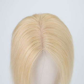 Dijel za periku s bočnim šiškama, ručno tkan od ljudske kose, model P270, za žene