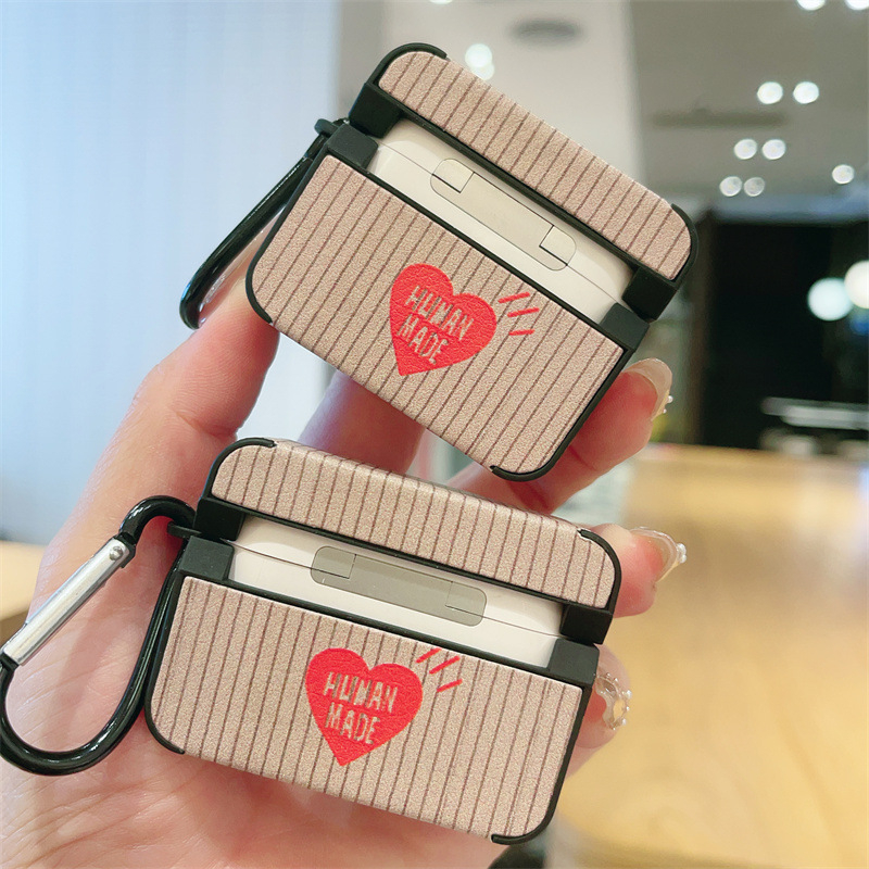 AirPods 4 tok – PC kemény héj, reliefes dizájn, hordozható és univerzális, testreszabható Apple számára