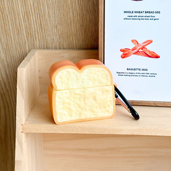 Silikonska zaštitna kutija za AirPods – prenosiva, univerzalna, 3D reljefni dizajn, kompatibilna s Apple AirPods