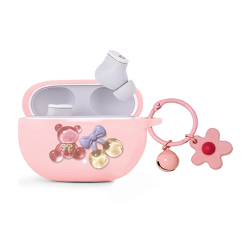 Silikonska zaštitna futrola za Apple Magic Sound slušalice – crtani stil, s ljepivim stražnjim dijelom