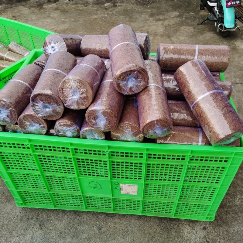 Protuklizni ulazni tepih od kokosovih vlakana i prirodnog lateksa – dekorativan, za kućne ljubimce; šifra proizvoda: Coconut palm mat; debljina 0,3–0,8 cm