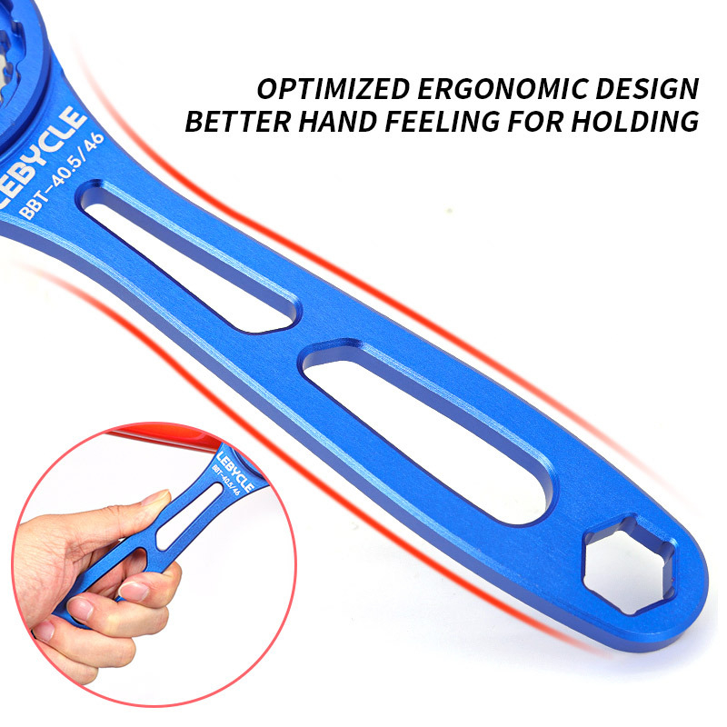 Lebycle Aluminijski alat za donju osovinu za integrirani Hollow crankset, univerzalna kompatibilnost