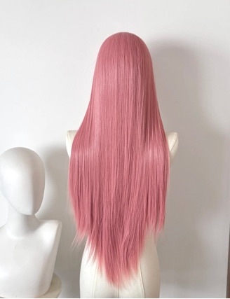 Természetes stílusú paróka félig kézi horgolásos kivitelben, hőálló szálból készült haj, modell 2312, hosszú egyenes paróka anime cosplayhoz