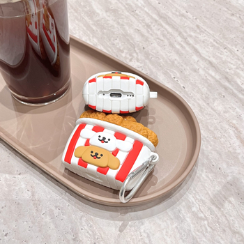 Silikonska futrola za AirPods 4. generaciju – potpuno pokriće, crtani dizajn, injekcijsko oblikovanje, kompatibilno s Apple AirPods