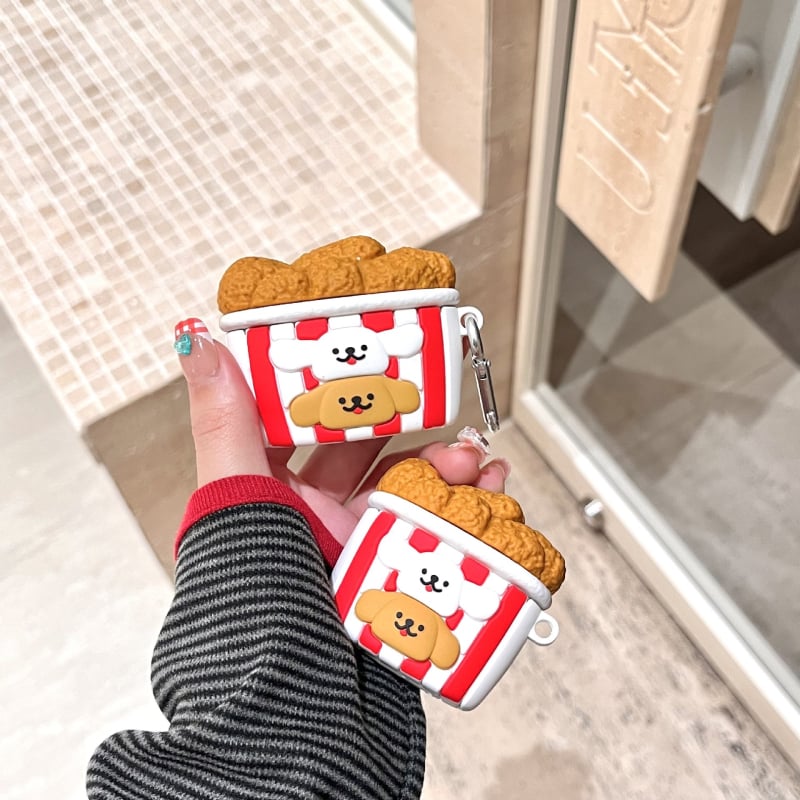 Silikonska futrola za AirPods 4. generaciju – potpuno pokriće, crtani dizajn, injekcijsko oblikovanje, kompatibilno s Apple AirPods