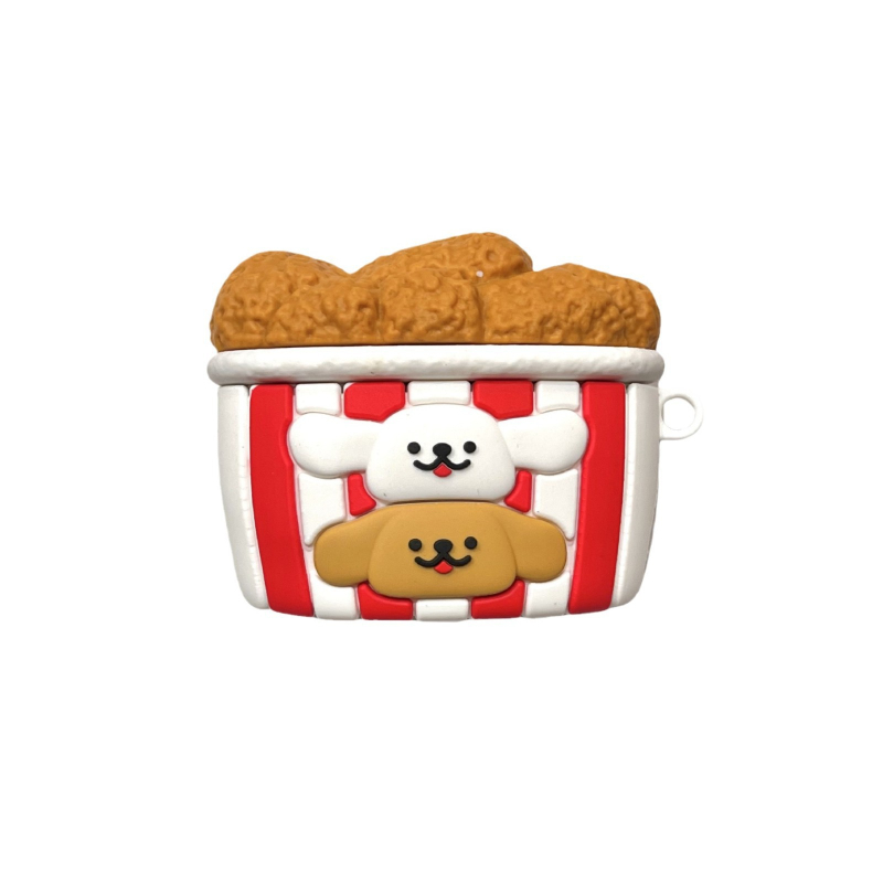 Silikonska futrola za AirPods 4. generaciju – potpuno pokriće, crtani dizajn, injekcijsko oblikovanje, kompatibilno s Apple AirPods