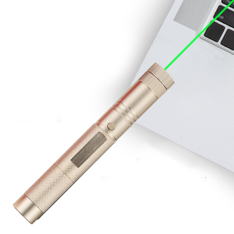 HT-Laser-303 laserski pokazivač od aluminijske legure, baterija 18650, snaga 50–100 MW, za nastavu i rad na otvorenom