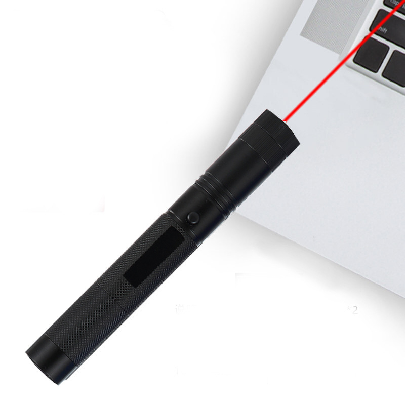 HT-Laser-303 laserski pokazivač od aluminijske legure, baterija 18650, snaga 50–100 MW, za nastavu i rad na otvorenom
