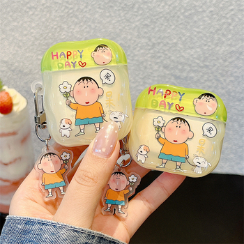 Carcasă de protecție pentru Apple AirPods 4 și Pro 2a și 3a generație – carcasă moale, design Cartoon, turnare IMD