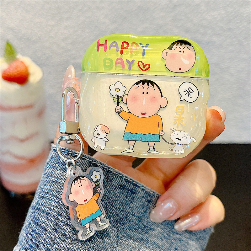 Carcasă de protecție pentru Apple AirPods 4 și Pro 2a și 3a generație – carcasă moale, design Cartoon, turnare IMD