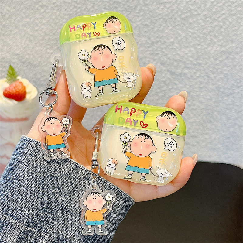 Carcasă de protecție pentru Apple AirPods 4 și Pro 2a și 3a generație – carcasă moale, design Cartoon, turnare IMD