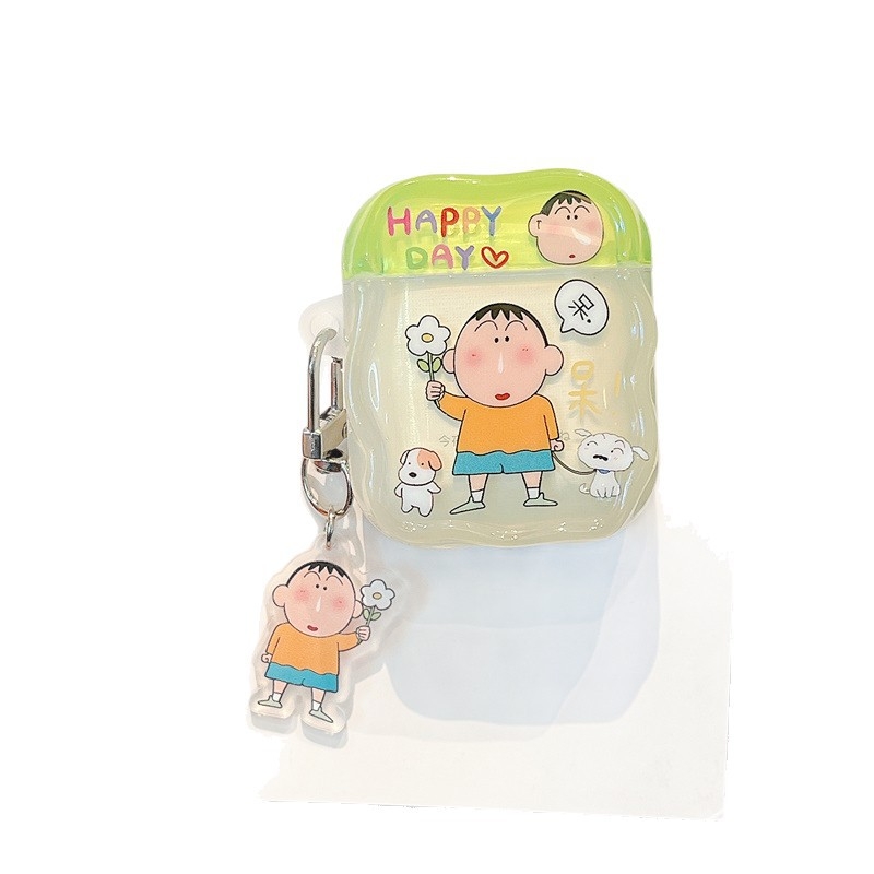 Carcasă de protecție pentru Apple AirPods 4 și Pro 2a și 3a generație – carcasă moale, design Cartoon, turnare IMD